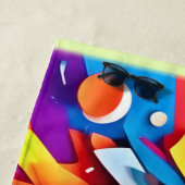 Vortex der Vitalkunst Strandtuch (Beispiel)