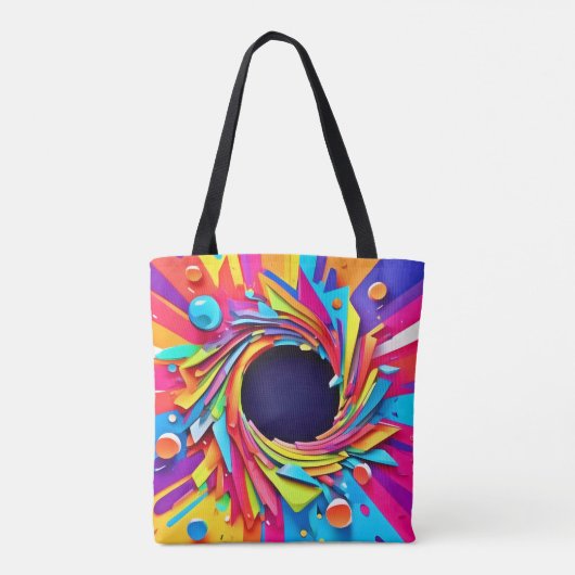 Vortex der Vitalkunst Tasche (Rückseite)