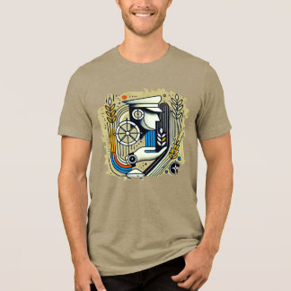 Vortex Dreams - Spiralender abstrakter Design-T - Tri-Blend Shirt
