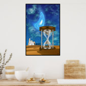 Vortex durch Zeit Poster (Küche)