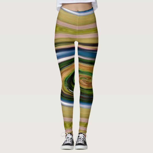 Vortex Earth Leggings (Vorderseite)
