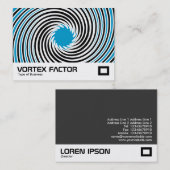 Vortex-Faktor Visitenkarte (Vorne/Hinten)