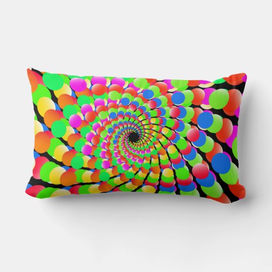 Vortex-Funkeln Lendenkissen (Rückseite)