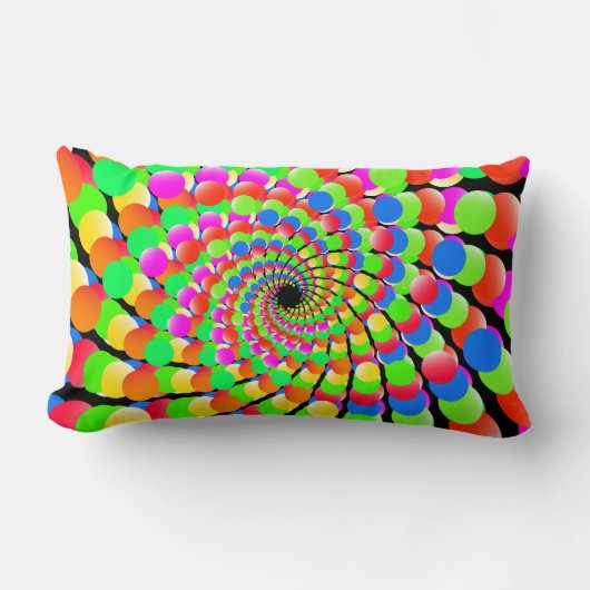 Vortex-Funkeln Lendenkissen (Vorderseite)