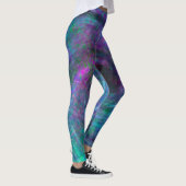 Vortex Gefärbte Krawatte Leggings (Rechts)