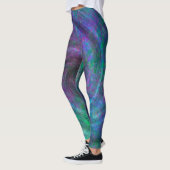 Vortex Gefärbte Krawatte Leggings (Links)