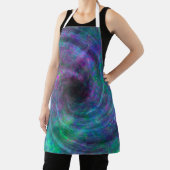 Vortex-Gefärbte Krawatte-Schürze Schürze (InSitu)