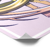 Vortex Illustration Emotional Guidance Scale Poster (Ecke)