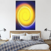 Vortex Leinwanddruck (Insitu (Schlafzimmer))