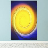 Vortex Leinwanddruck (Insitu (Holzboden))
