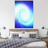 Vortex Leinwanddruck (Insitu (Schlafzimmer))