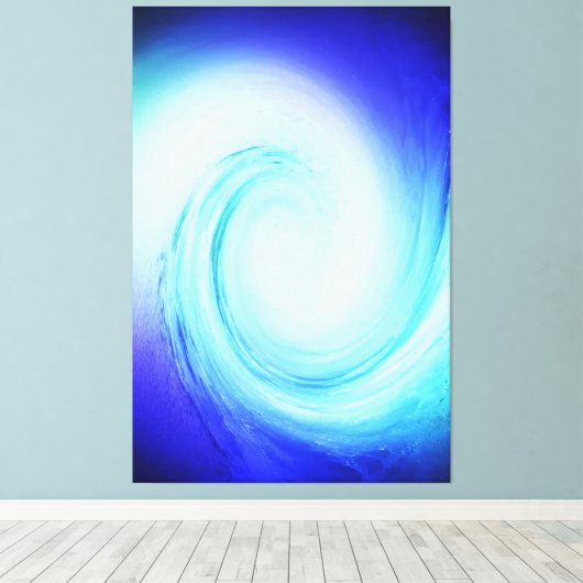 Vortex Leinwanddruck (Insitu (Holzboden))