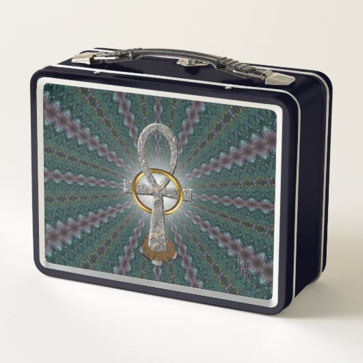 Vortex Metall Brotdose (Rückseite)