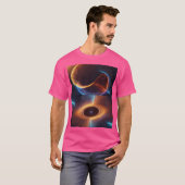 "Vortex of Energy: Partikel in Hyperspace Motion" T-Shirt (Vorne ganz)