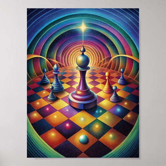 "Vortex of Strategy" Poster (Vorne)