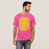 Vortex optische Täuschung T-Shirt (Vorne ganz)