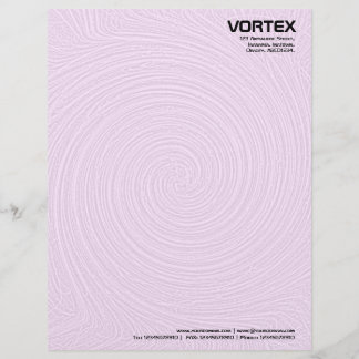 Vortex - Rosa Briefbogen