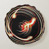 Vortex Round Cushion Runde Kissen (Rückseite)