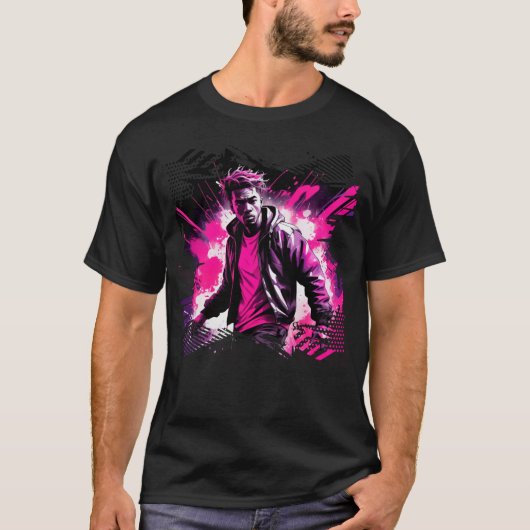 Vortex Shift: Elektrischer Haze-T - Shirt (Vorderseite)