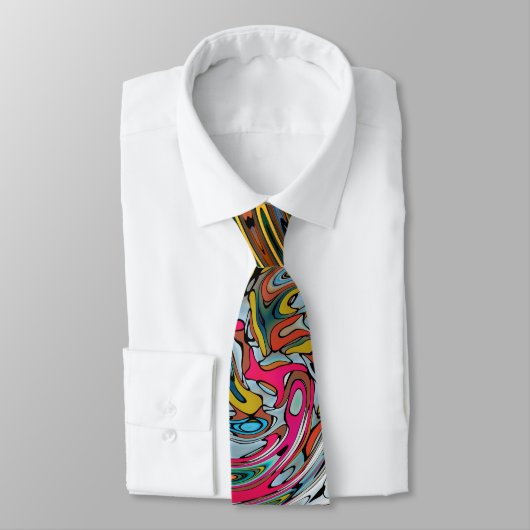 Vortex von Colors Neck Tie Krawatte (Gebunden)