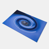 Vortex von Shirley Taylor Fußmatte (Schrägansicht)