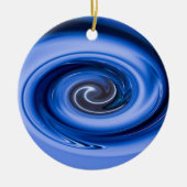 Vortex von Shirley Taylor Keramik Ornament (Vorne)