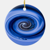 Vortex von Shirley Taylor Keramik Ornament (Hinten)