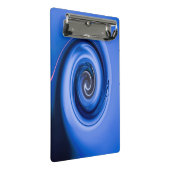 Vortex von Shirley Taylor Mini Klemmbrett (Schrägansicht)