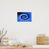 Vortex von Shirley Taylor Poster (Küche)