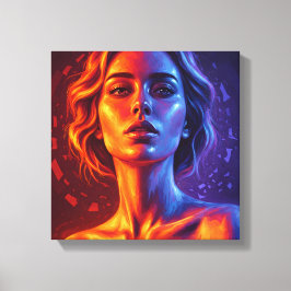Vortex, wie beschnitten Canvas Print Leinwanddruck