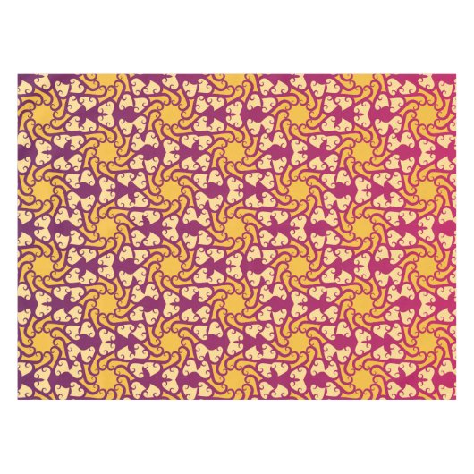 Vórtice Amanecer Tischdecke (Vorderseite (Horizontal))