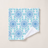Vórtice Azul Badhandtuch Set (Waschlappen)