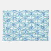 Vórtice Azul Geschirrtuch (Horizontal)