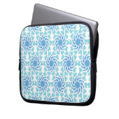 Vórtice Azul Laptopschutzhülle (Vorderseite Links)