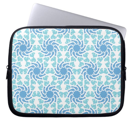 Vórtice Azul Laptopschutzhülle (Vorderseite)