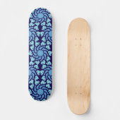 Vórtice Azul Skateboard (Vorderseite)