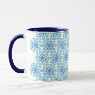 Vórtice Azul Tasse