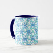 Vórtice Azul Tasse (Vorderseite Links)