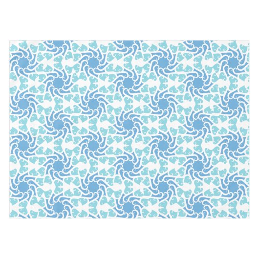 Vórtice Azul Tischdecke (Vorderseite (Horizontal))