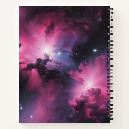 Vórtice Rosa Notizblock (Rückseite)