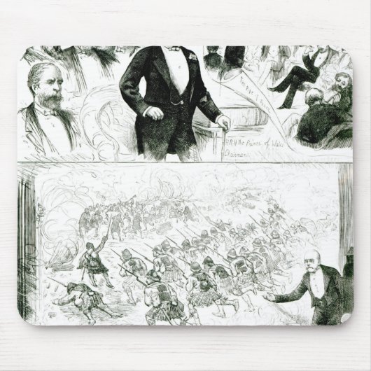 Vortrag auf dem ägyptischen Krieg, 1883 Mousepad (Vorne)