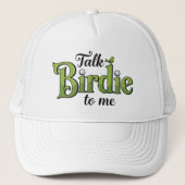 Vortrag Birdie to Me Funny Golf Truckerkappe (Vorderseite)