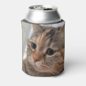 Vortrag Katzen Meme Doppelseitiges Schwarzes Dosenkühler (Kanne Rückseite)