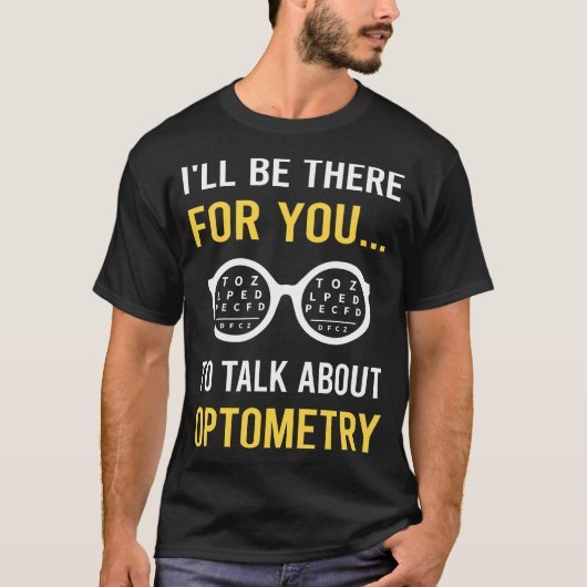 Vortrag über Optometrie T-Shirt (Vorderseite)