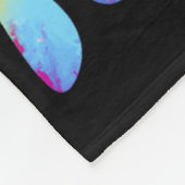 Vortrainings in meinem Mund-Funny-Gym-Gefärbte Kra Fleecedecke (Ecke)