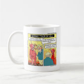 Vorübergehende Hölle Lustig Kaffeetasse (Links)