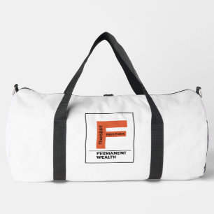 VORÜBERGEHENDE REIBUNG. BLEIBENDER WOHLSTAND. - I DUFFLE BAG