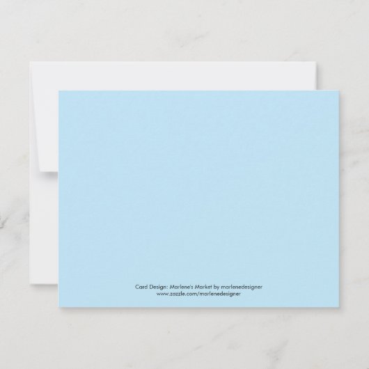 Vorurb neue Zuhause Card Ankündigung (Rückseite)