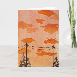 Vorurban Sunset Einladung