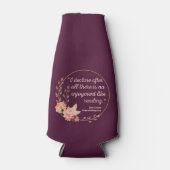 Vorurteil III - Niedlicher Stil Flaschenkühler (Vorderseite)